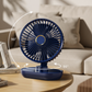 Portable Rechargeable Desktop Oscillating Fan