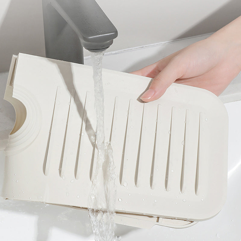 🥳HOT SALE🥳💞50K+ SOLD! Tap Mat – From £8.98! Fast-draining, non-slip & food-grade. Dry, tidy sink – grab yours! ✅