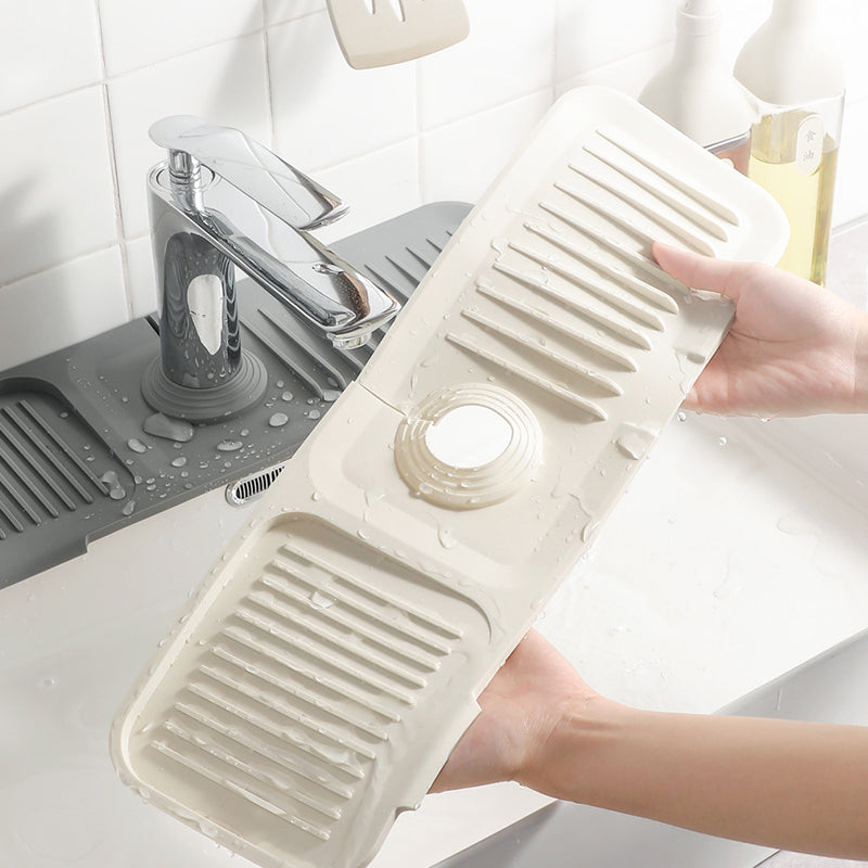 🥳HOT SALE🥳💞50K+ SOLD! Tap Mat – From £8.98! Fast-draining, non-slip & food-grade. Dry, tidy sink – grab yours! ✅