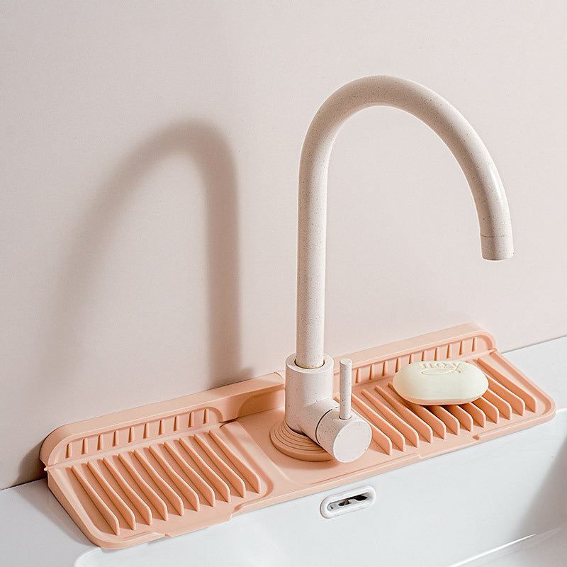 🥳HOT SALE🥳💞50K+ SOLD! Tap Mat – From £8.98! Fast-draining, non-slip & food-grade. Dry, tidy sink – grab yours! ✅