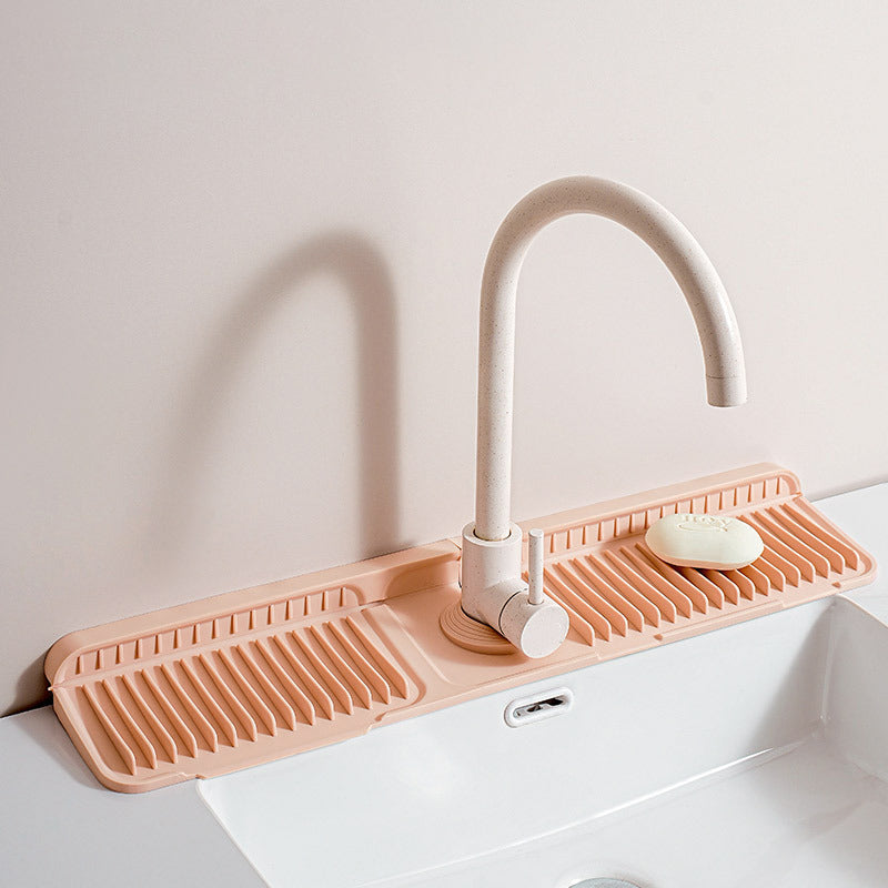 🥳HOT SALE🥳💞50K+ SOLD! Tap Mat – From £8.98! Fast-draining, non-slip & food-grade. Dry, tidy sink – grab yours! ✅