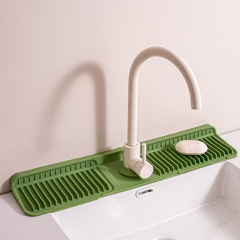 🥳HOT SALE🥳💞50K+ SOLD! Tap Mat – From £8.98! Fast-draining, non-slip & food-grade. Dry, tidy sink – grab yours! ✅