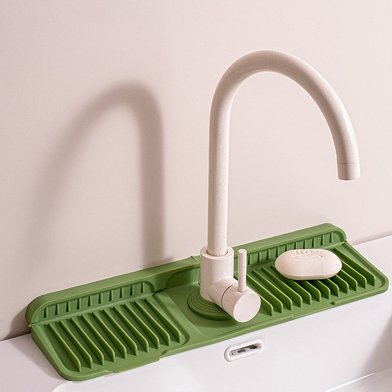 🥳HOT SALE🥳💞50K+ SOLD! Tap Mat – From £8.98! Fast-draining, non-slip & food-grade. Dry, tidy sink – grab yours! ✅