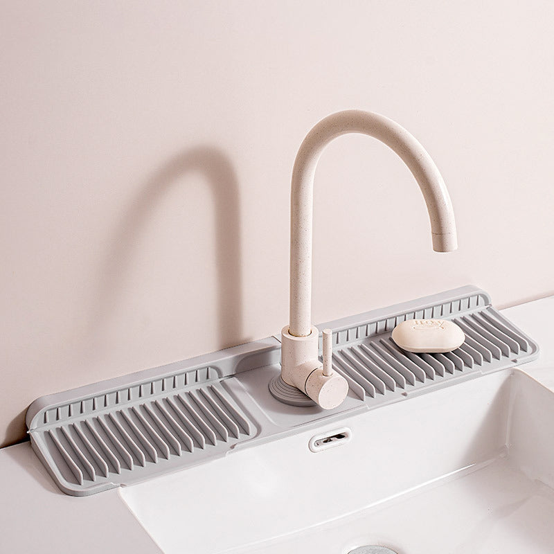🥳HOT SALE🥳💞50K+ SOLD! Tap Mat – From £8.98! Fast-draining, non-slip & food-grade. Dry, tidy sink – grab yours! ✅