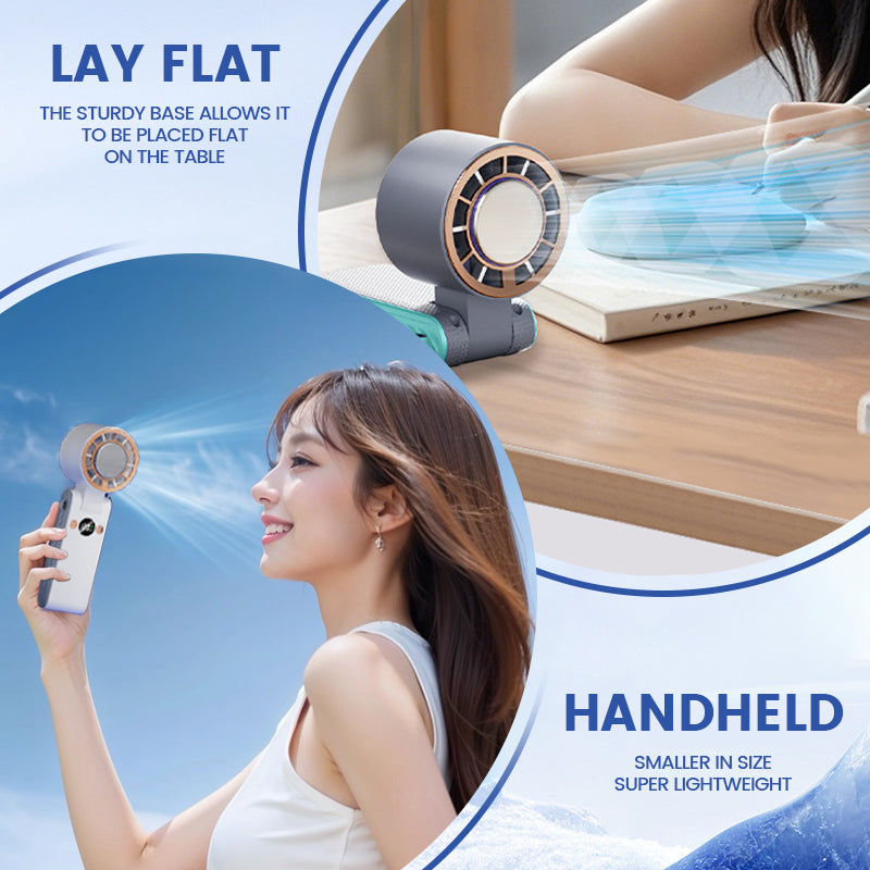 Portable Handheld & Foldable Silent Cooling Fan