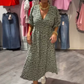 🏖️Summer Cool Deal: 49% OFF!!🎀Women's V-Neck Printed Dress