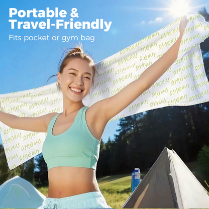 🧊 Instant cooling wipes – -3°C cooling effect, plant-based fabric, long-lasting freshness. Travel-friendly. 50% OFF! 🌿✨