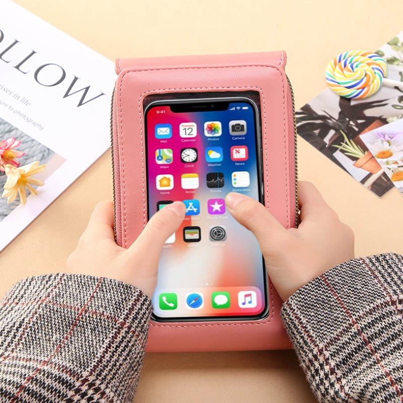 🔥Hot Sale 49% OFF -🎁Women's Touch Screen Mobile Phone Messenger bag