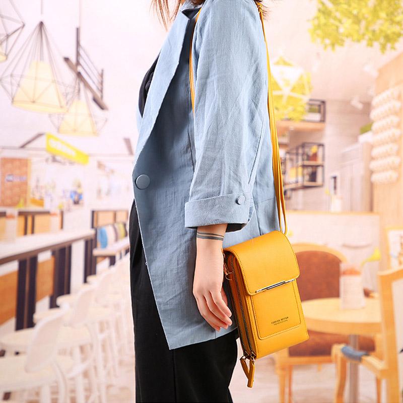 🔥Hot Sale 49% OFF -🎁Women's Touch Screen Mobile Phone Messenger bag