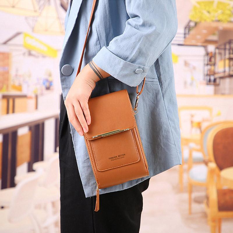 🔥Hot Sale 49% OFF -🎁Women's Touch Screen Mobile Phone Messenger bag