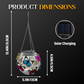 🎁2026 New Arrivals 49% OFF💥Solar Pendant Lamp Art Of Iron