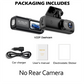 4K Dual Camera Dash Cam with GPS