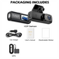 4K Dual Camera Dash Cam with GPS