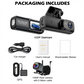 4K Dual Camera Dash Cam with GPS