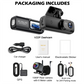 4K Dual Camera Dash Cam with GPS