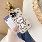 Colorful Graffiti Cat & Star iPhone Case