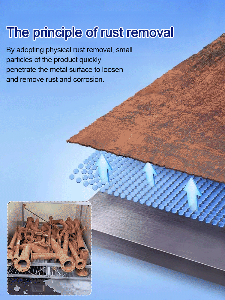 🥳2026 HOT SALE🥳💞50K+ SOLD!💥👴🛡️ 50% OFF! Heavy-Duty Rust Dissolver – No scrubbing! Soak rusty bolts & hardware, rinse clean. Works like magic on garden shears & car parts. 🛠️✨