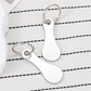 🔑🛍️2 Pieces Stainless Steel Shopping Trolley Token Keyrings