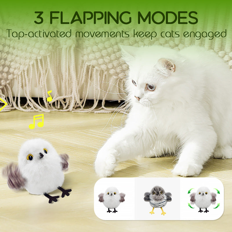 🔥2025 New Arrival🔥 Lifelike Bird-Shaped Interactive Cat Toy