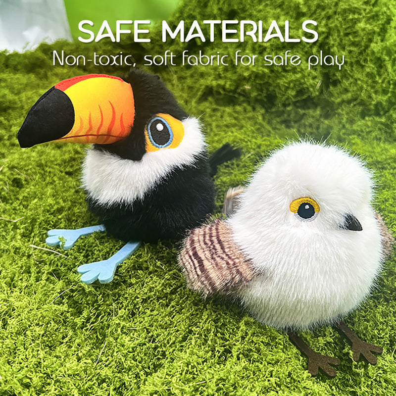 🔥2025 New Arrival🔥 Lifelike Bird-Shaped Interactive Cat Toy