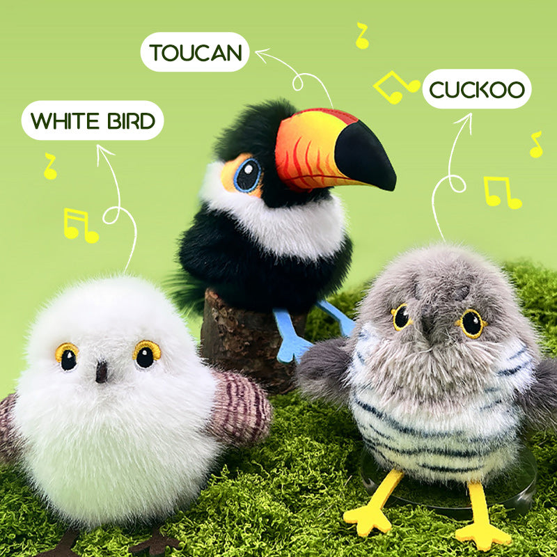 🔥2025 New Arrival🔥 Lifelike Bird-Shaped Interactive Cat Toy