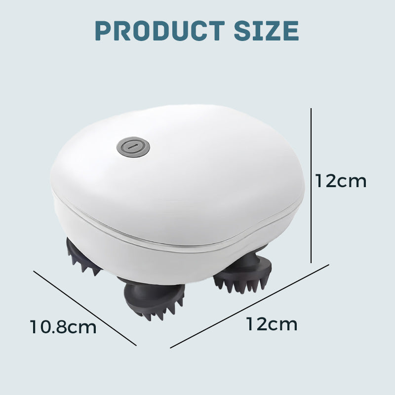 Portable Waterproof Electric Scalp Massager（50% OFF）