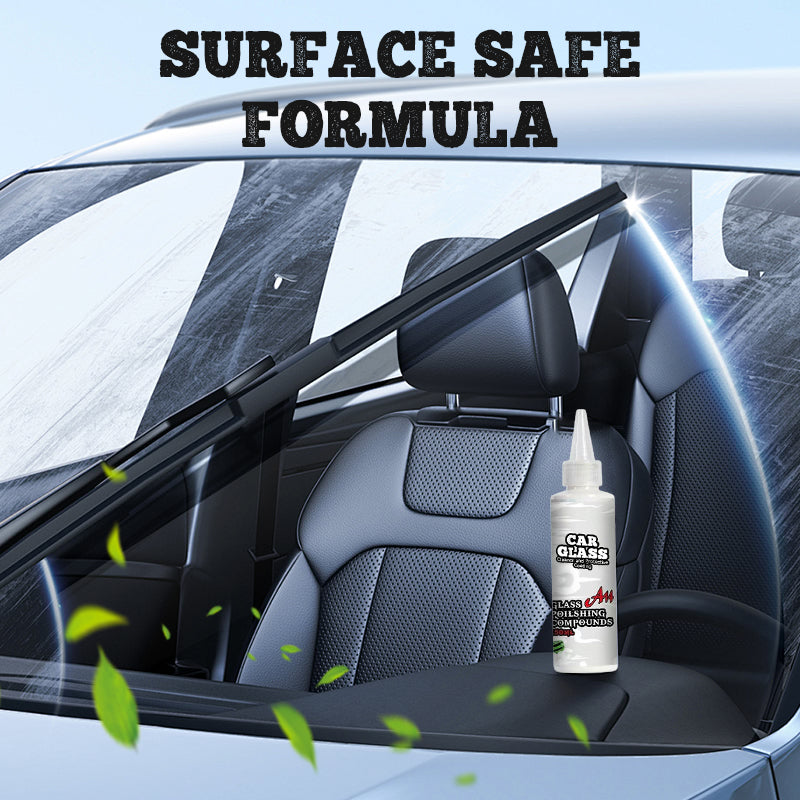 🚗 BUY 1 GET 1 FREE! ✨ Car Glass Cleaner & Protective Coating - Repels Water, Prevents Fog & Dirt Build-Up, Enh Visibility in All Weather Conditions ☔🔍