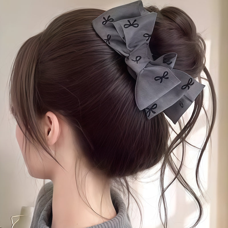 🔥New Hot Selling❤️‍🔥 Wig & Bow Stylish Hair Accessory