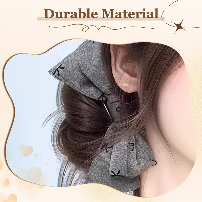 🔥New Hot Selling❤️‍🔥 Wig & Bow Stylish Hair Accessory