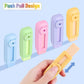 Sliding Retractable Pencil Eraser with Replaceable Core