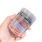 💥Last day clearance sale🔥 100PCS High Stretch Hair Ties in Jar