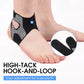 Adjustable elastic band for the ankle