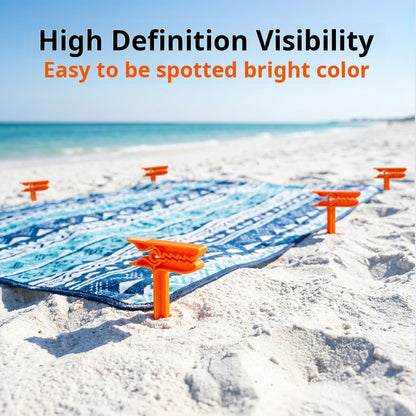 🏖️ 50% OFF! 50K+ sold! Anti-wind beach clips – holds towels & blankets firmly, rust-proof design, perfect for sand or grass! 🌊☀️