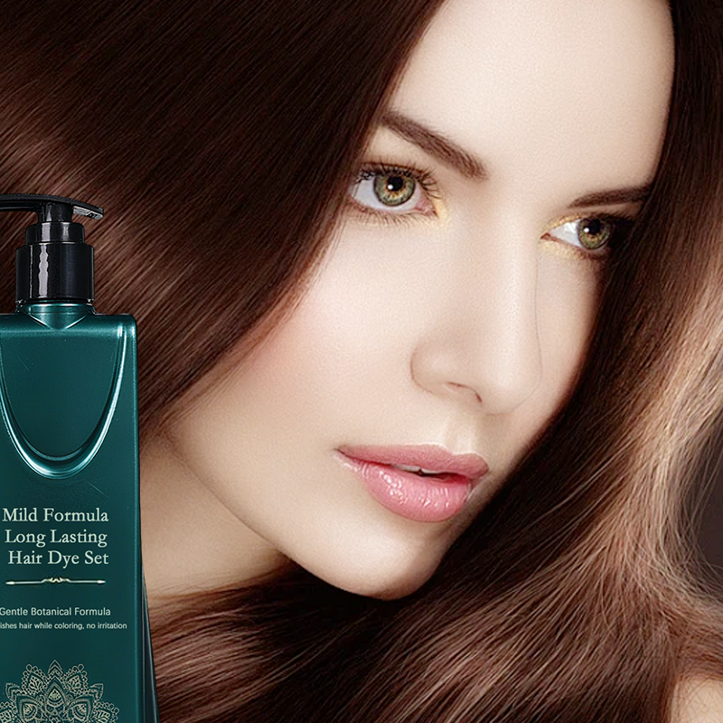 🔥HOT SALE 50% OFF🎁✨Mild Formula Long Lasting Hair Dye Set - Buy 3 Get 1 Free🎁