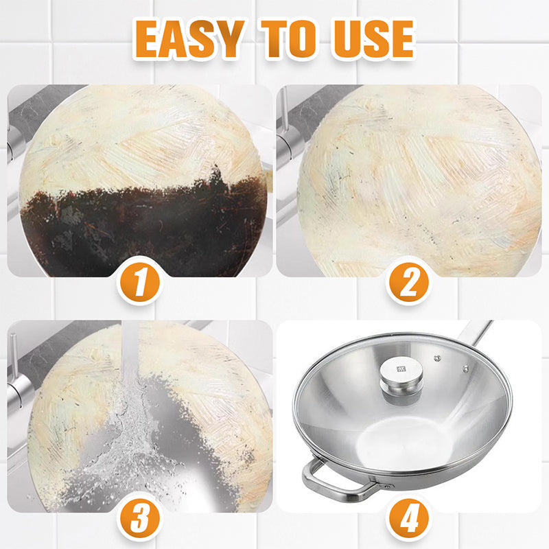 🔥Hot sale 50% off🔥Powerful Burnt Residue Remover Paste for Cookware