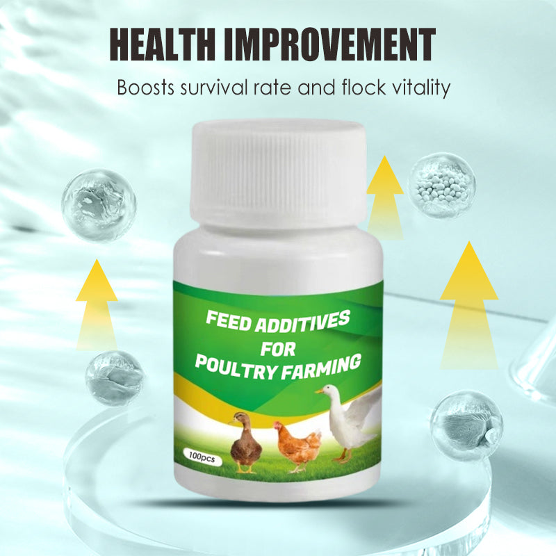 Feed additives for poultry farming