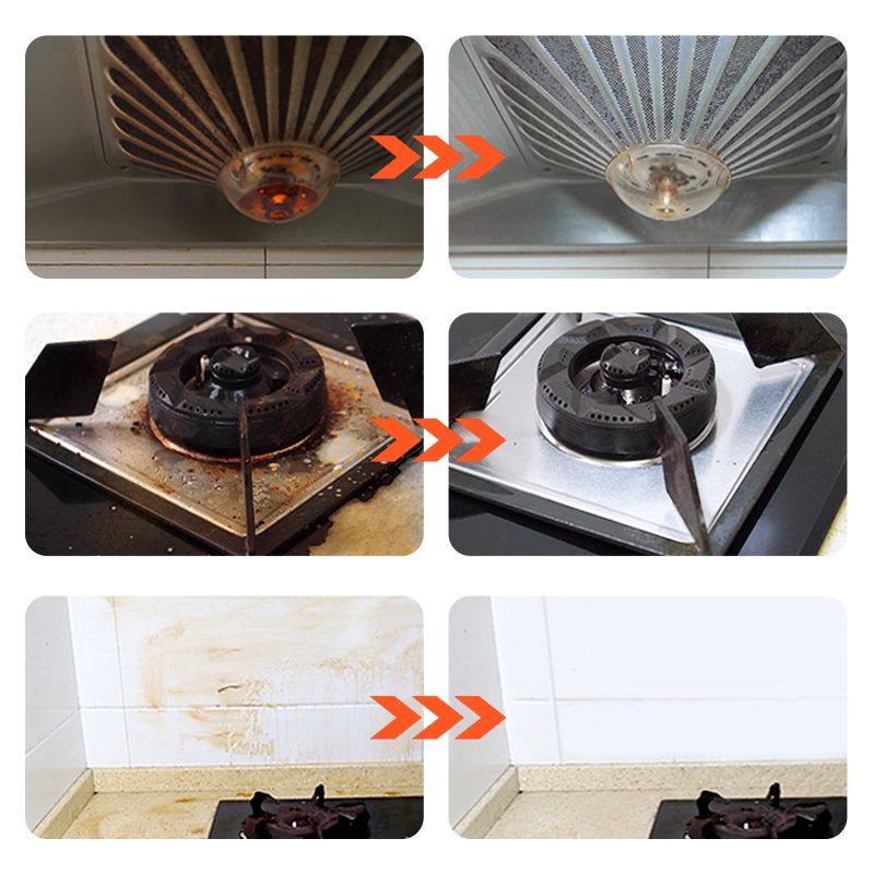 🔥Powerful Heavy Oil Stain Cleaner✨ Melts Grease in Seconds💪