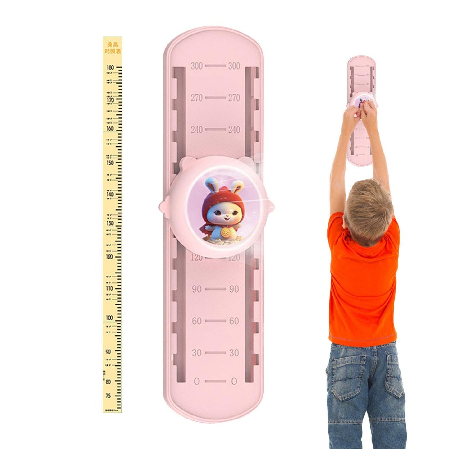 Kids Growth Toys - 10 Positions Kids Growth Wall Height Jump Trainer with Height Stickers