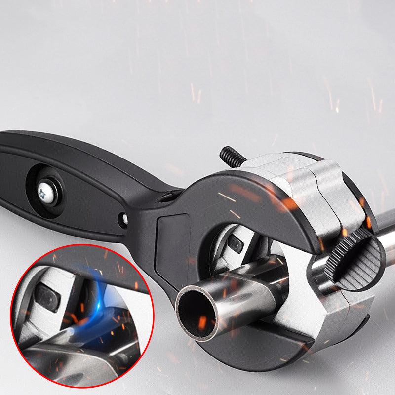 🔧 50% OFF! ✨ One-Hand Ratchet Pipe Cutter - Ergonomic Design for Precise Cuts on Copper/Plastic/Aluminum 🛠️📏
