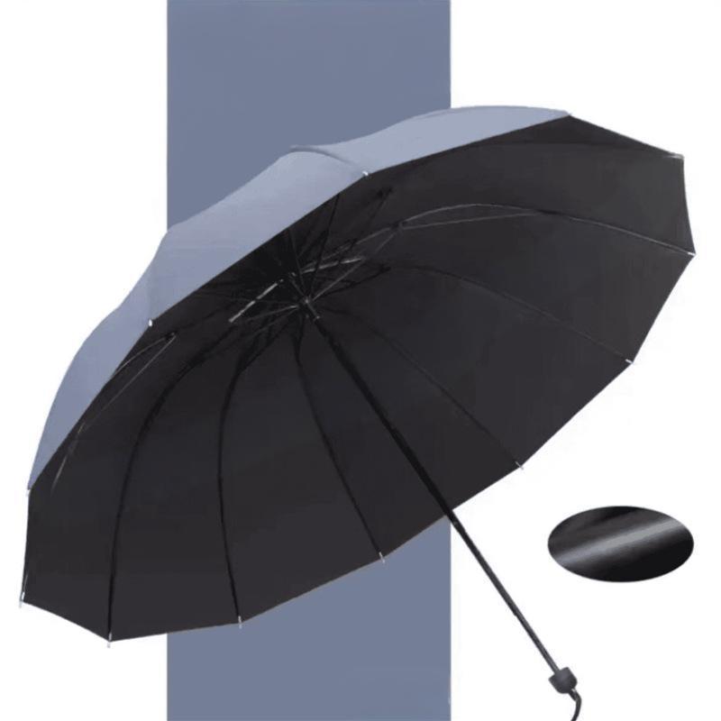 📢  HOT SALE 49% OFF ☔12-Rib Large Foldable Windproof Umbrella