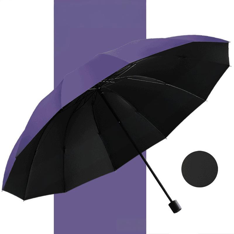 📢  HOT SALE 49% OFF ☔12-Rib Large Foldable Windproof Umbrella