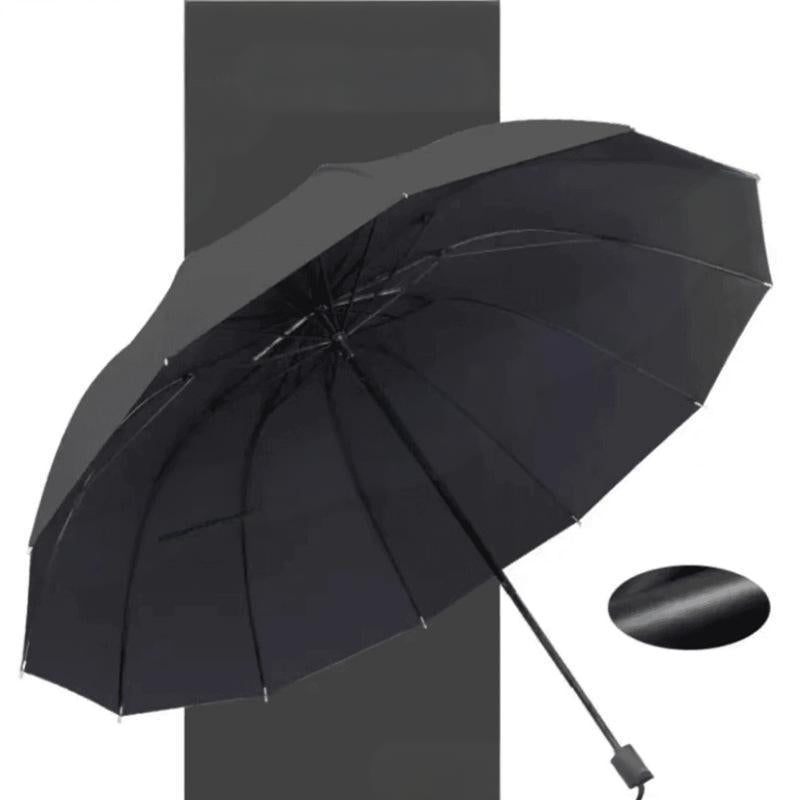 📢  HOT SALE 49% OFF ☔12-Rib Large Foldable Windproof Umbrella