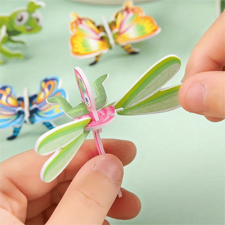 🦖 50% OFF! 🧩 EDUCATIONAL 3D PUZZLE - 50-Piece Cartoon Dinosaur Set with Vibrant Colors, Develops Creativity & Spatial Thinking for Ages 4+ 🎨✨