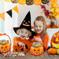 🥳2026 BESTSELLER🥳 Halloween Treat Bags – Pumpkin Design, Resealable Zipper – Easy Carry Handle – 20-Pack – Ideal for Trick-or-Treat & Parties! 🛡️💨