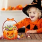 🥳2026 BESTSELLER🥳 Halloween Treat Bags – Pumpkin Design, Resealable Zipper – Easy Carry Handle – 20-Pack – Ideal for Trick-or-Treat & Parties! 🛡️💨