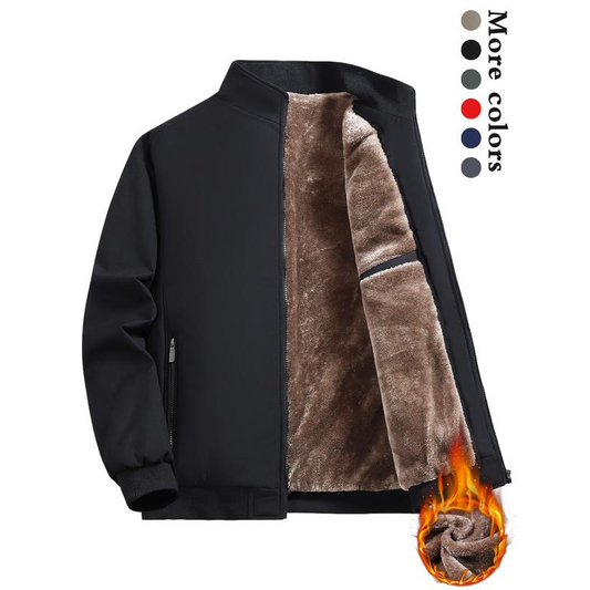 🧥 60% OFF NOW! 💨 Men's Windproof Warm Jacket - Anti-Wrinkle & Weatherproof, Ideal for Outdoor Activities in Cold Weather ❄️📦