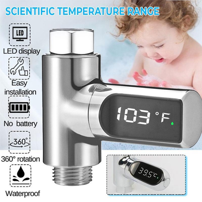 💖 New Year Special Offer🎉: 50% OFF!!!🔥🌡️ SHOWER THERMOMETER - LCD Display with Backlight, Easy Installation Without Tools, IPX7 Waterproof, Perfect for Modern Bathroom 🛁✨