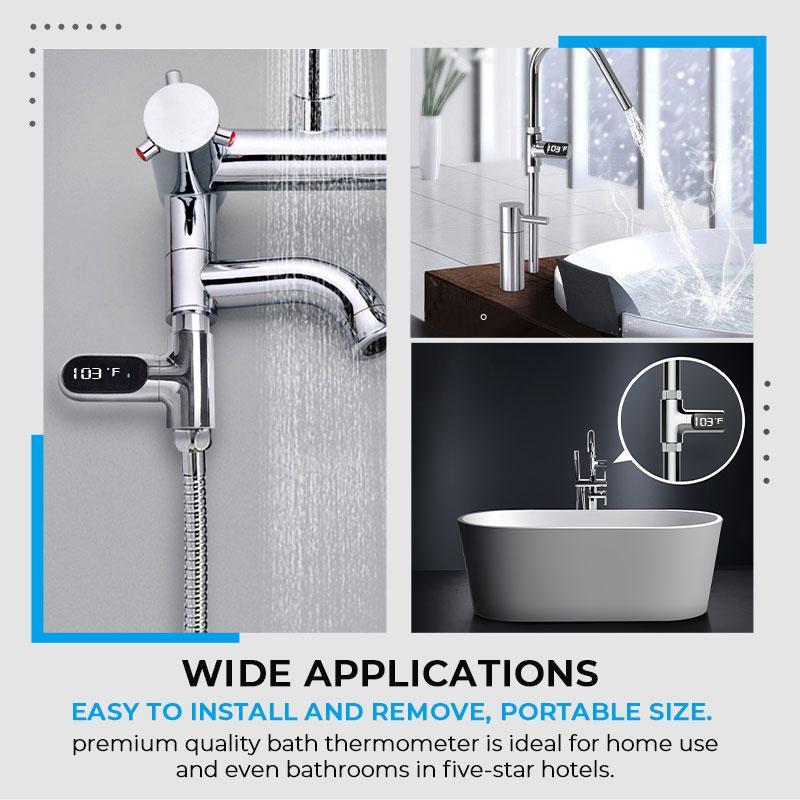 💖 New Year Special Offer🎉: 50% OFF!!!🔥🌡️ SHOWER THERMOMETER - LCD Display with Backlight, Easy Installation Without Tools, IPX7 Waterproof, Perfect for Modern Bathroom 🛁✨