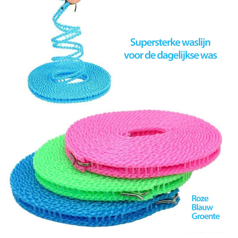 🧺 Save 50%! 🏆 Portable Travel Clothesline – Windproof, non‑slip & sturdy ✨