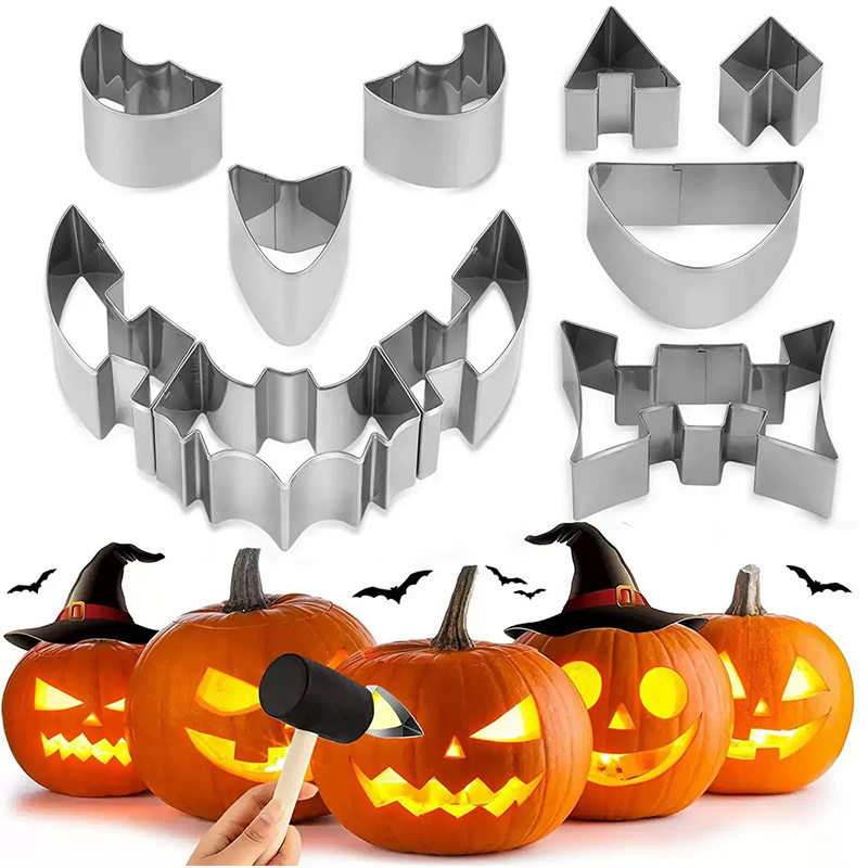 Halloween Stainless Steel Easy Pumpkin Carving Kit